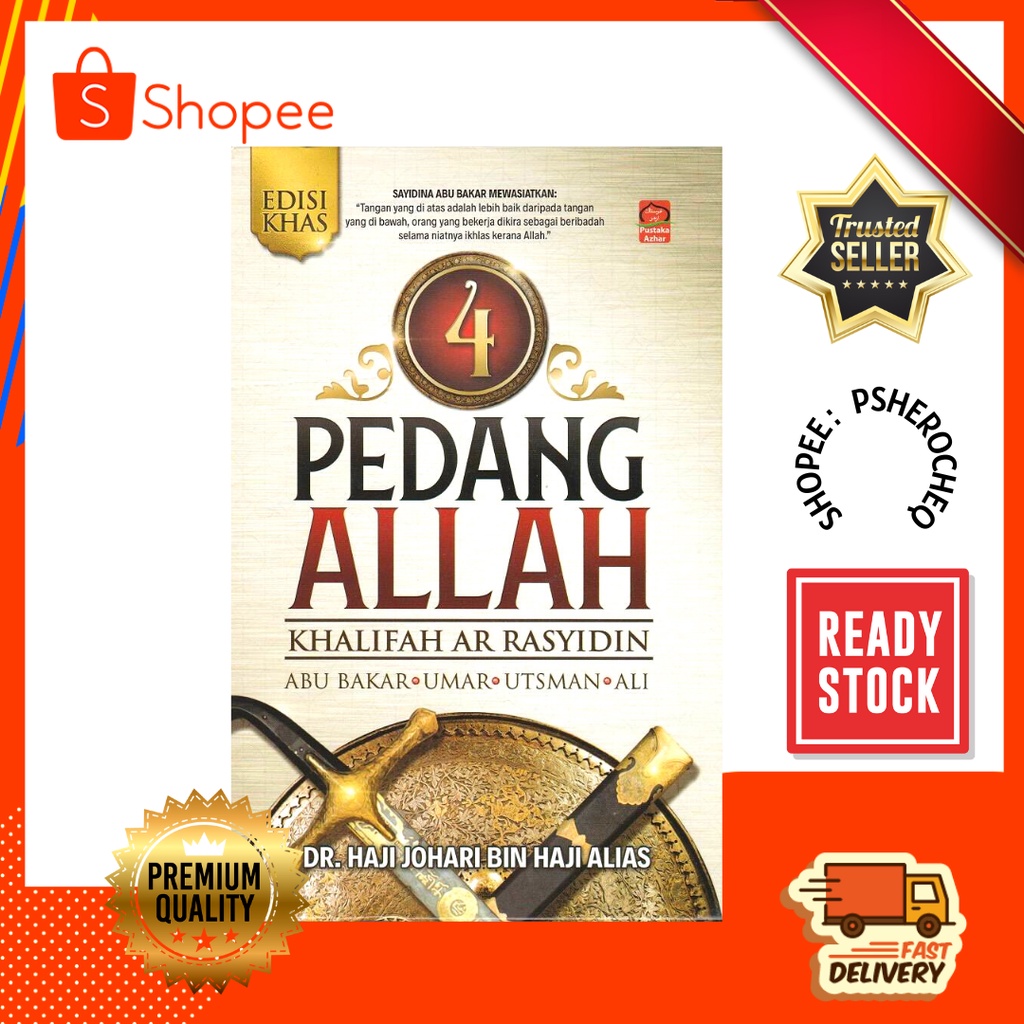 4 Pedang Allah - Khalifah Ar Rasyidin | Shopee Malaysia