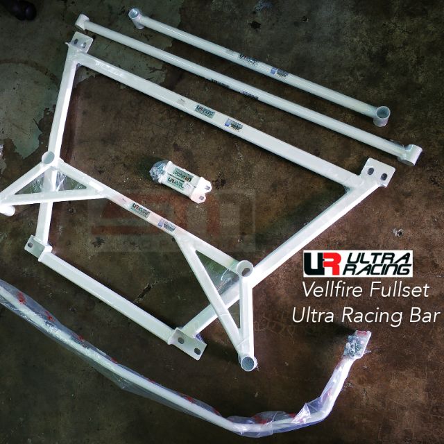 Toyota Vellfire Ultra Racing Fullset Chassis Bar 7pcs | Shopee Malaysia