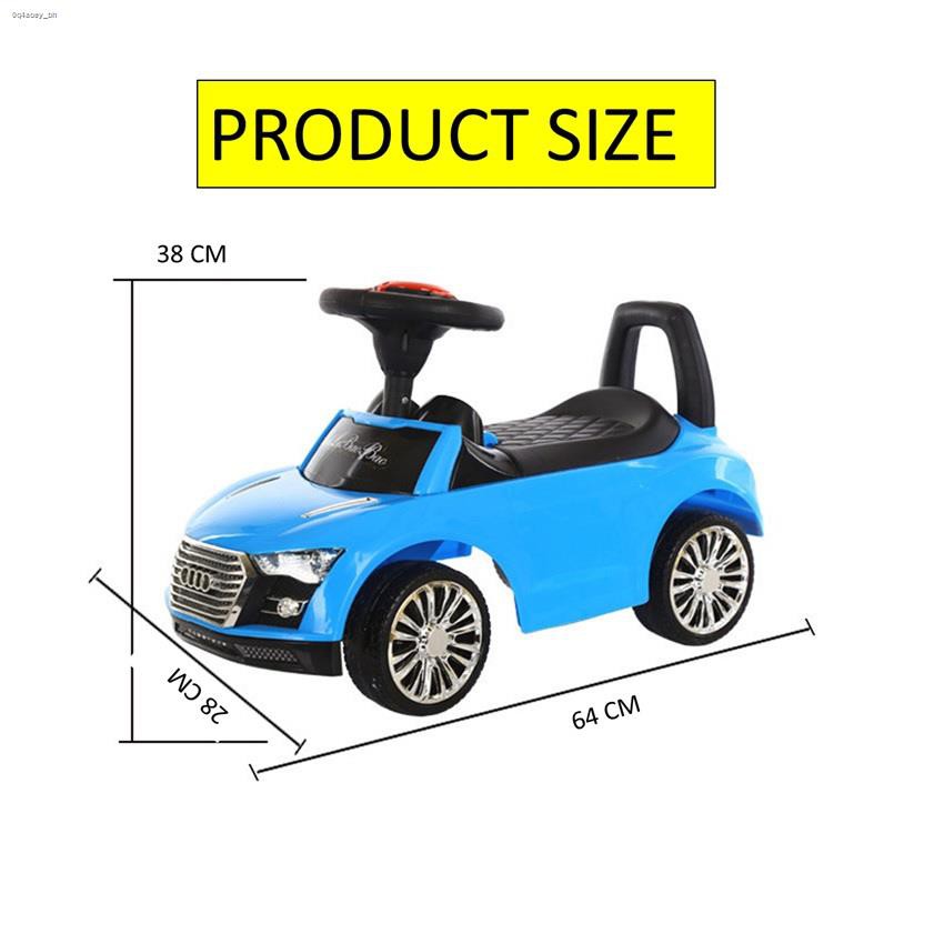 Audi kids deals push car