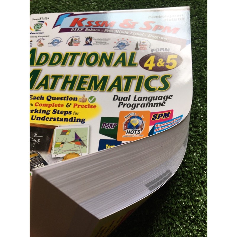 New🌟Buku Rujukan Additional Mathematics Kssm & Spm Form 4,5 | Shopee ...
