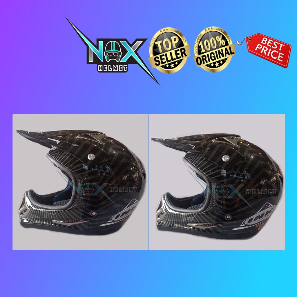 Ink MOTO X Cross Helmet Motif 4 (2kg Shipping) | Shopee Malaysia