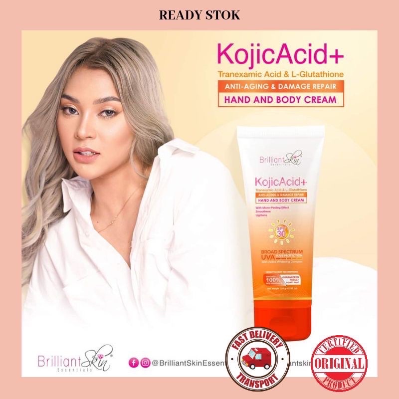 Kojic Acid + Tranexamic Acid & Glutathione Hand Body Lotion 120ml