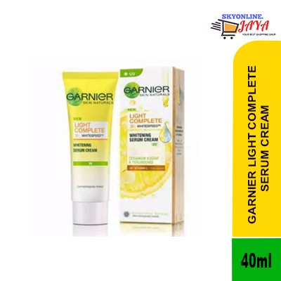 GARNIER LIGHT COMPLETE SERUM CREAM 40ML(12H SHINE-FREE) | Shopee Malaysia