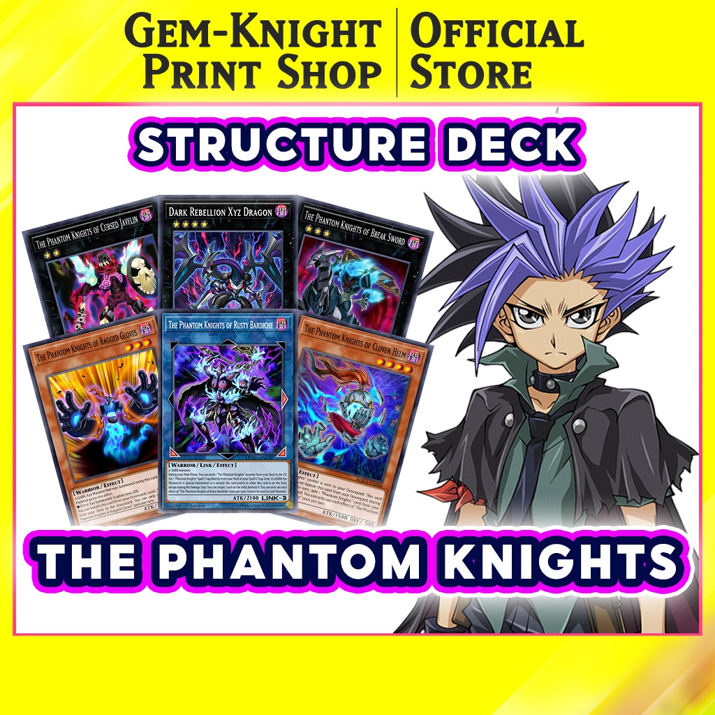Printed Cards] Yugioh Deck - Structure Deck: Phantom Knights - Yuto Deck  Yugioh Card | Shopee Malaysia