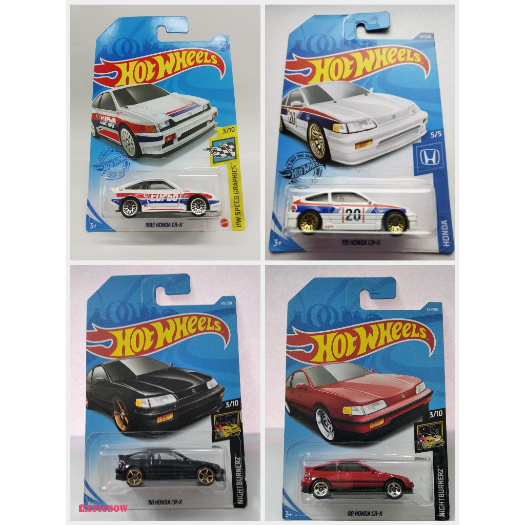 88 honda best sale crx hot wheels