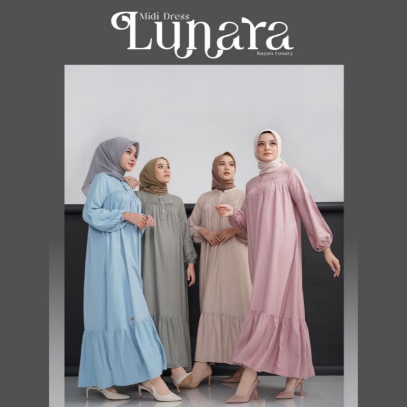 Lunara Midi Draped Dress In Maroon
