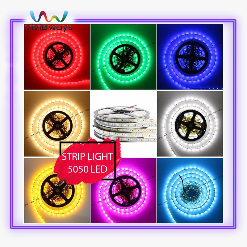 K2 VIVIDWAYS STRIP LIGHT 2835 120pcs LED 12V60W 5METER WARM WHITE