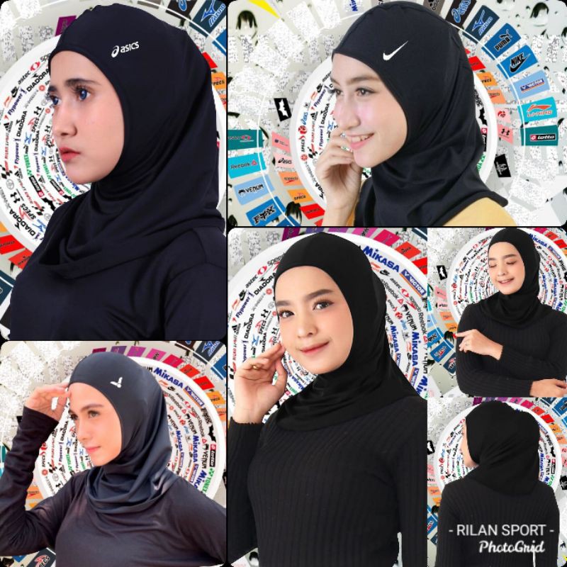 waterproof swimming hijab cap