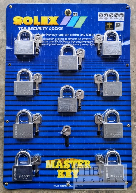 Master deals key lock