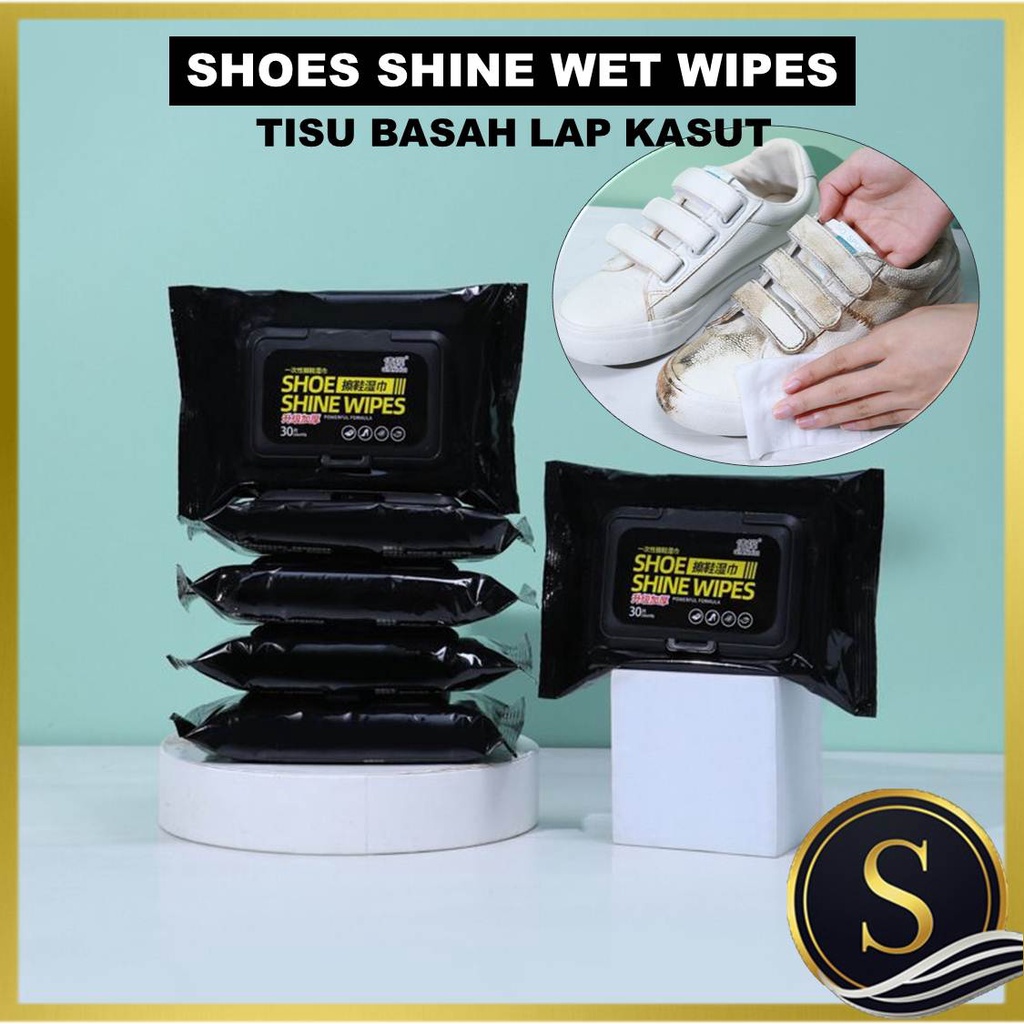 Shoe clearance shine wipes