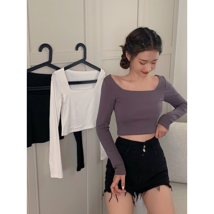 【MSIA READY STOCK】Tank Top Long Sleeve Shopee Malaysia