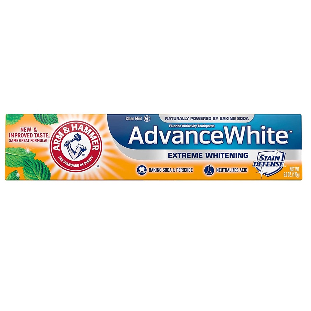 ARM & HAMMER Advanced White Extreme Whitening Toothpaste | Peroxicare ...