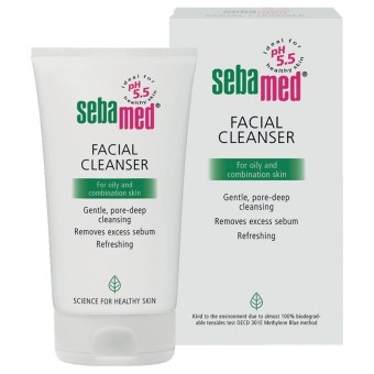 Sebamed Facial Cleanser 150ml (For Oily Skin And Combination Skin ...