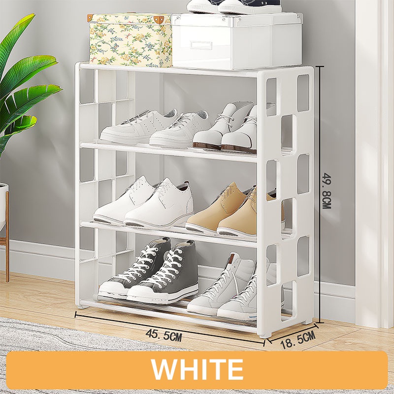 Lh 4 Tier Shoe Rack Shoe Box Shoe Storage Shoe Organizer Rak Kasut Shoe