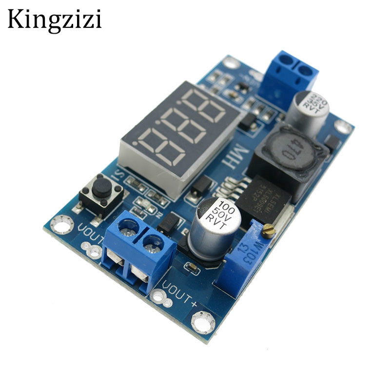 thumbnail image 2 of XL6009 DC-DC Boost Converter Step-up Module 4.5-32V To 5-55V With LED Voltmeter 2 of 5