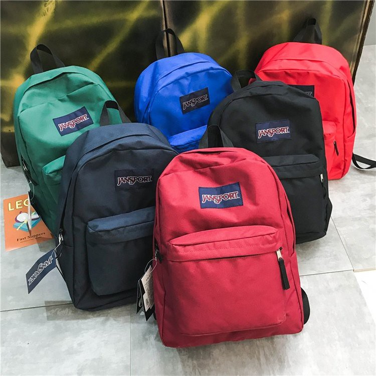 Ready Stock JANSPORT Student Canvas School Laptop Study Book Bag