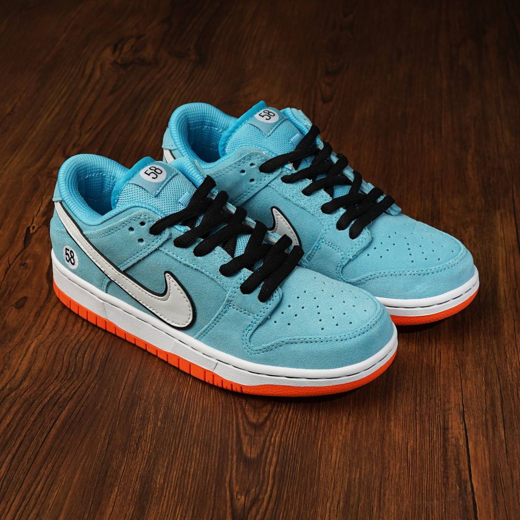 Nike sb dunk low club 58 gulf pk full tag barcod made in vietnam 