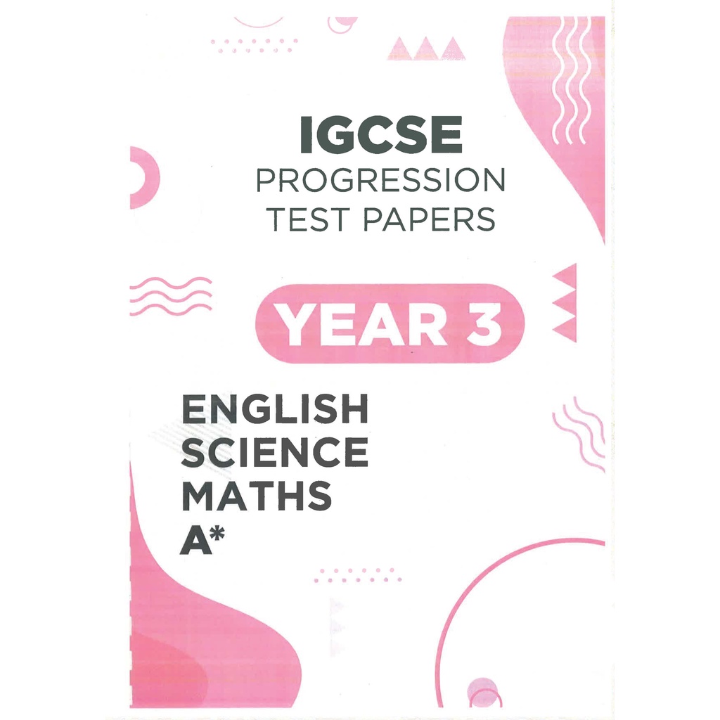 [Update] Cambridge Primary IGCSE Progression Test Papers Year 3 / Year ...