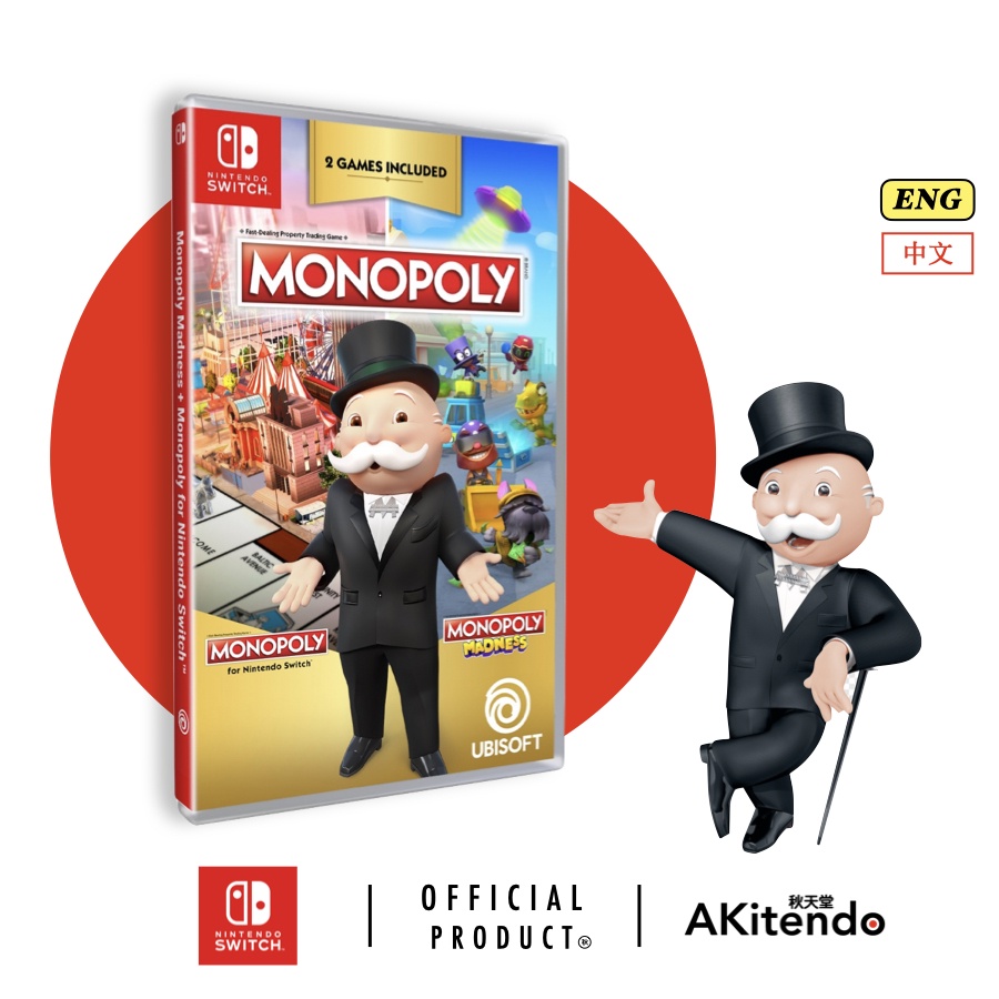 Nintendo Switch Monopoly Madness Compilation (中文/Eng) | Shopee Malaysia