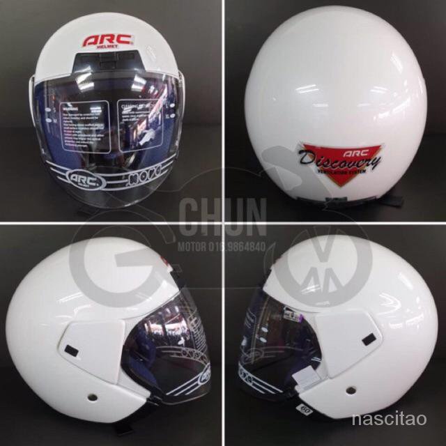 5rvY ARC DISCOVERY Fiber Glass HELMET Racing Boy with Lining Rubber