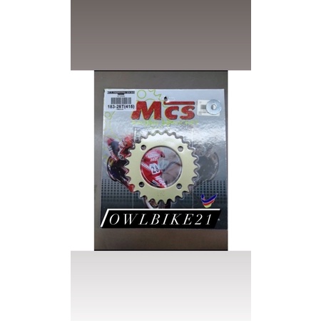 MCS Sprocket yamaha 415 racing . | Shopee Malaysia