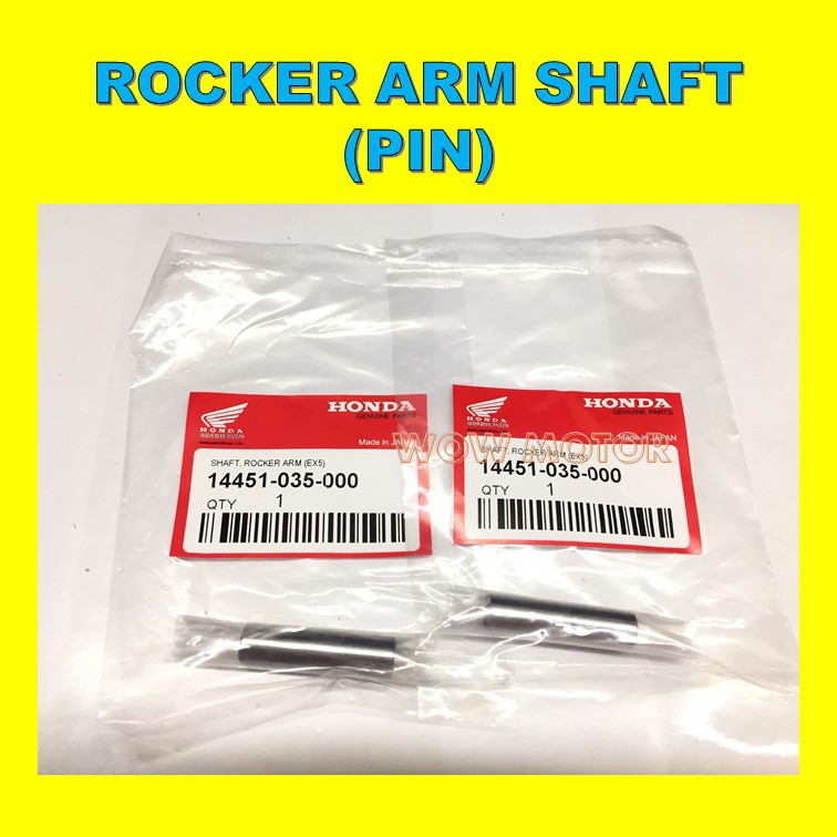 ROCKER ARM SHAFT SET 2PCS EX5 ROCKER ARM PIN SET EX5 C70 GBO WAVE100 ...