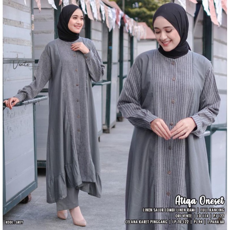 Atiqa One Set (DRESS Suit) | Shopee Malaysia