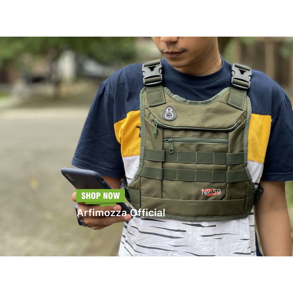 Tactical chest bag discount shopee