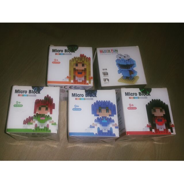 Micro block cartoon series Shopee Malaysia