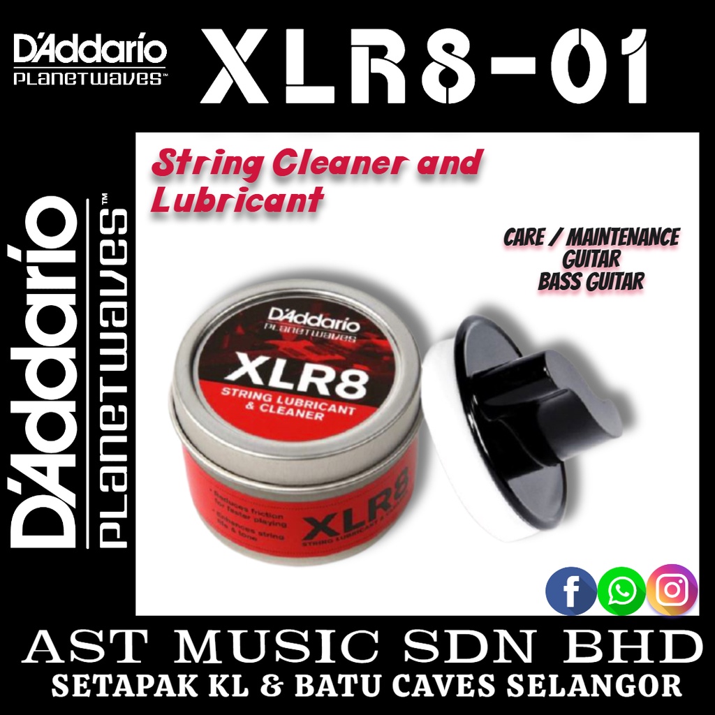 Planet Waves XLR8-01 String Cleaner and Lubricant ( XLR8 ) | Shopee ...