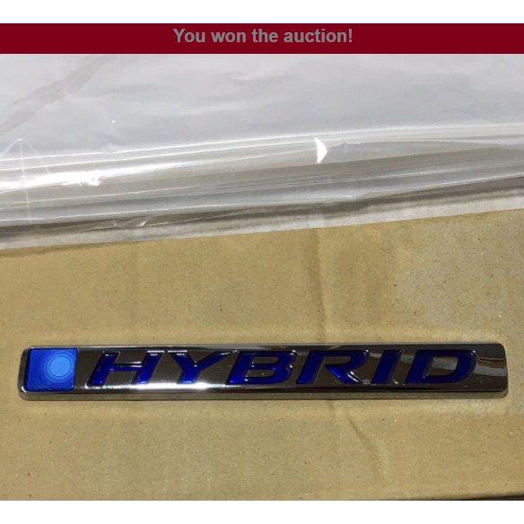 Honda Hybrid Emblem Logo Original | Shopee Malaysia