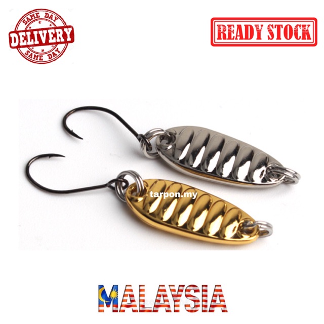 (🇲🇾) Spoon UL Ultra Light for sebarau, peacock bass PB, Tengas, Bulan ...