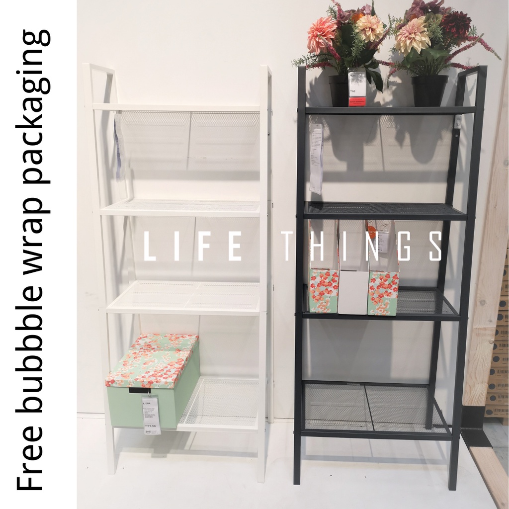 IKEA LERBERG Shelf unit, Unit rak, Multipurpose shelf rack (60x148 cm ...