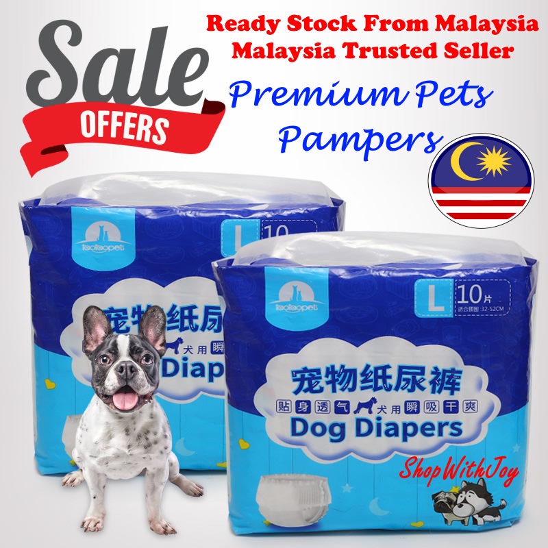 Joy sales dog diapers