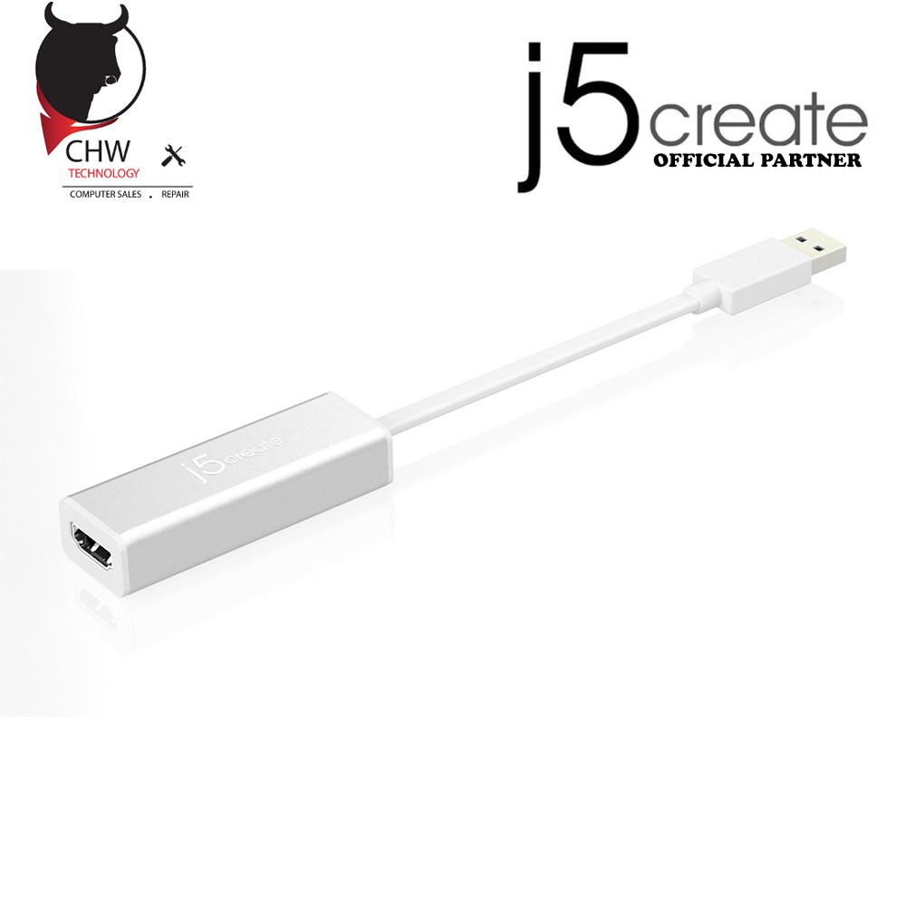 j5create JUA355 USB 3.0 to HDMI Slim Display Adapter | Shopee Malaysia