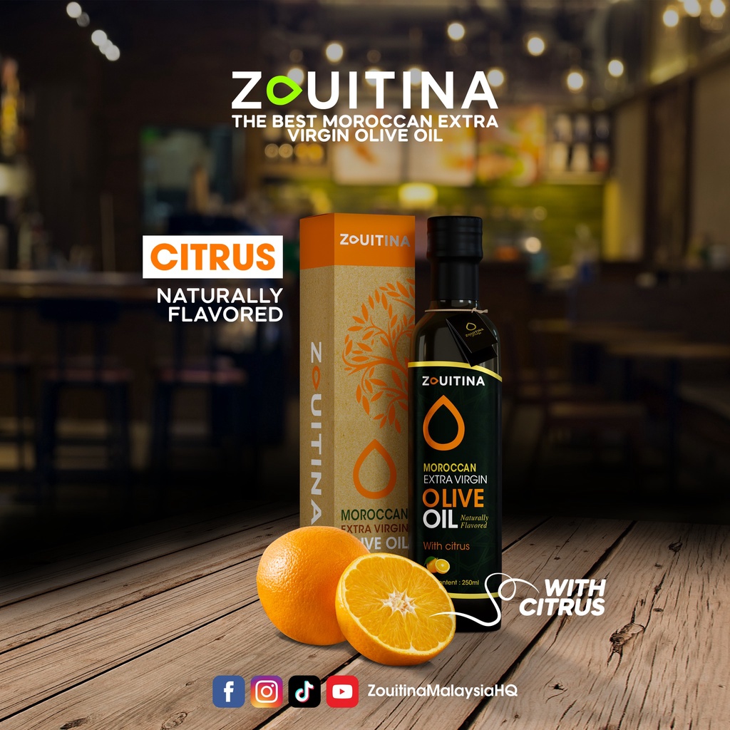 ZOUITINA ROBUST Morroco Extra Virgin Olive Oil Organic Pati Minyak