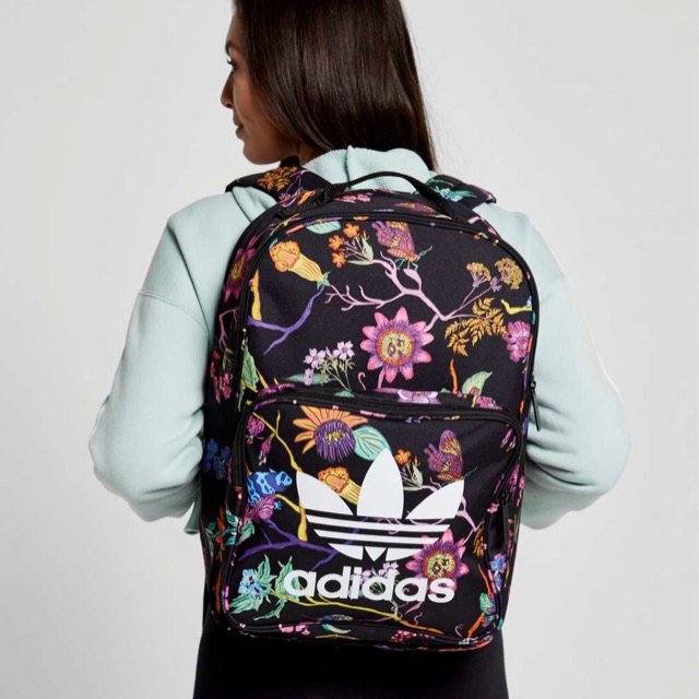 Adidas originals backpack 2024 in floral print