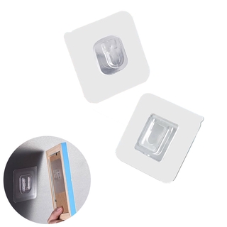 Double-sided Adhesive Wall Hooks Hanger Strong Transparent Hooks