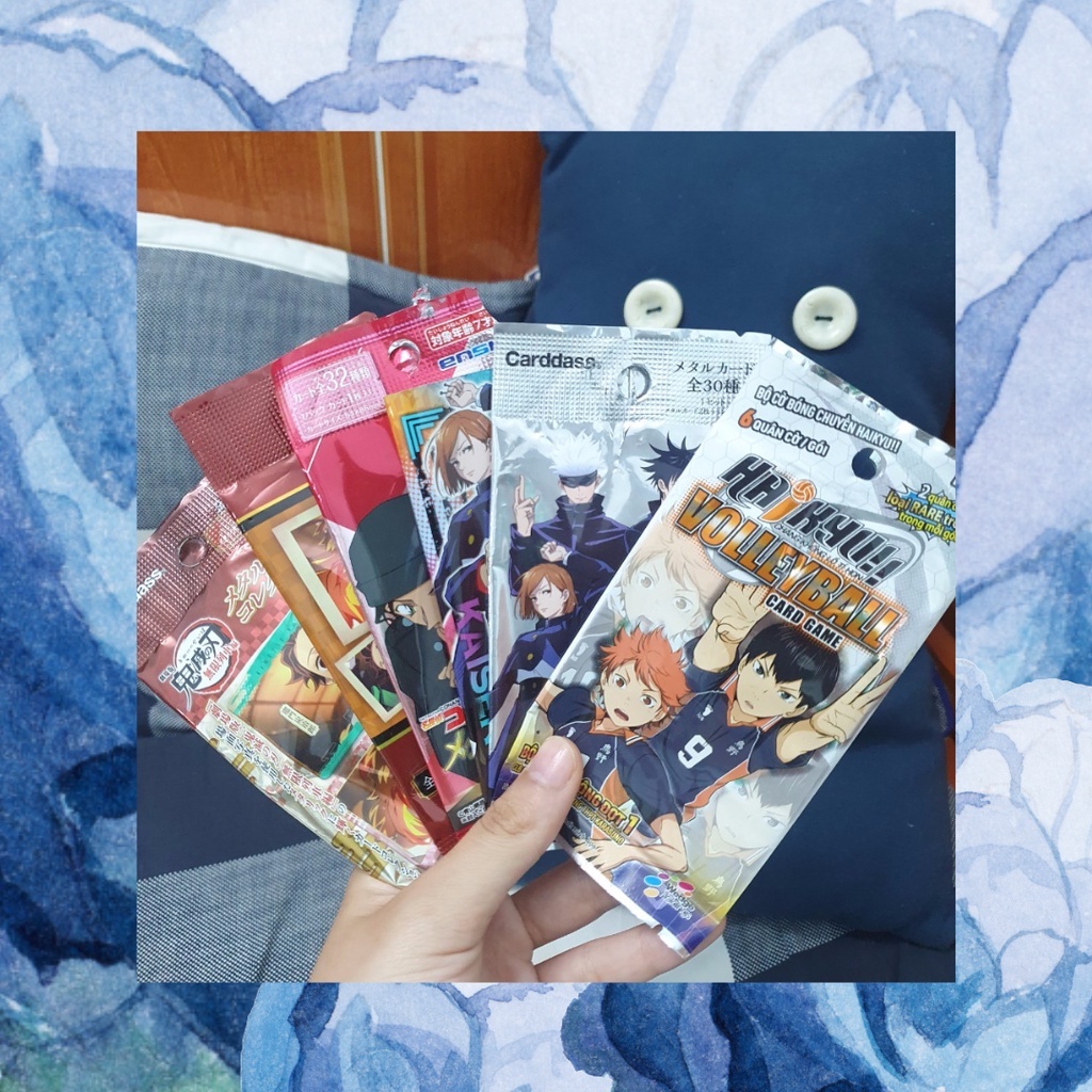 Jujutsu Kaisen cards, MHA, HQ, KNY,.... | Shopee Malaysia