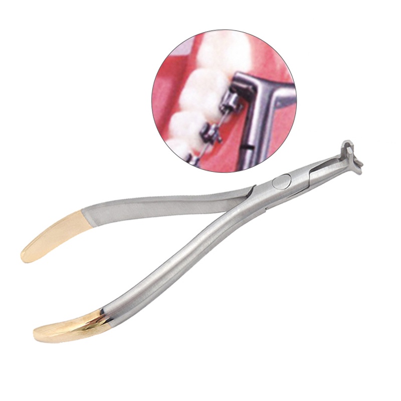 thumbnail image 2 of Dental Z-Bend Plier TC Orthodontic Arch Wire Step Bending Tool – Medentra 12.5cm 2 of 2
