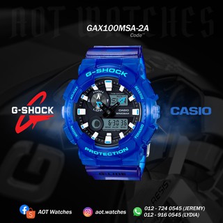 G Shock Watch Casio GAX 100MSA 2A GAX 100MSA 4A GAX100MSA 2A