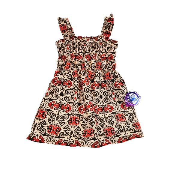 Baju Budak Perempuan Batik Sarawak Girl Dress for Children Shopee Malaysia