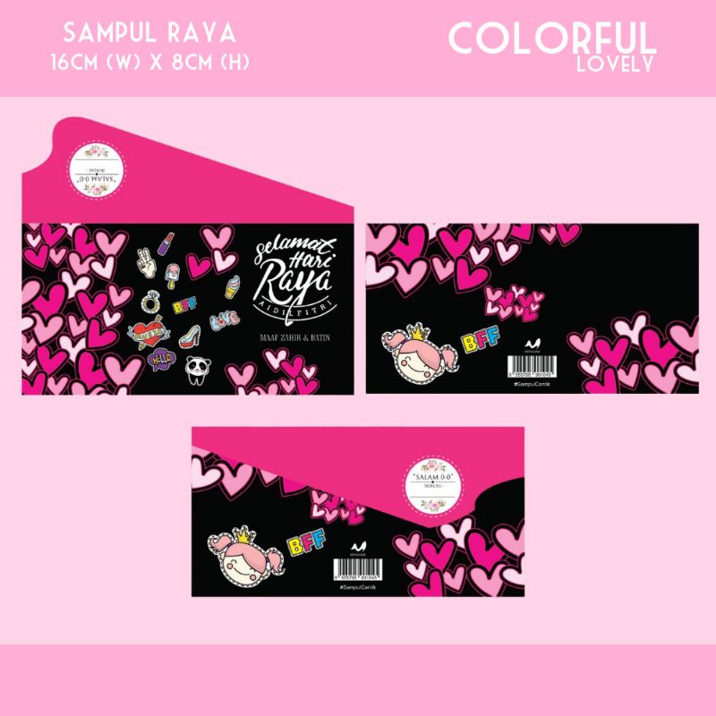 (COLOURFUL) Sampul Duit Raya Money Packet 5pcs Per Pack | Shopee Malaysia