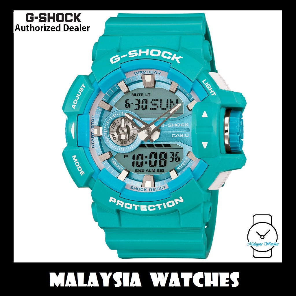 OFFICIAL WARRANTY Casio G Shock GA 400A 2A Standard Analog