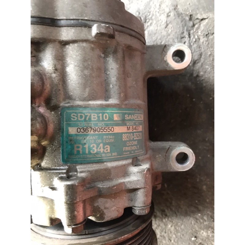compressor perodua axia half cut original sanden | Shopee Malaysia