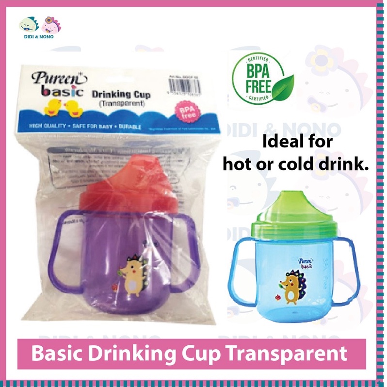 Basic Drinking Cup – Transparent (BDCF 02) – Pureen Malaysia