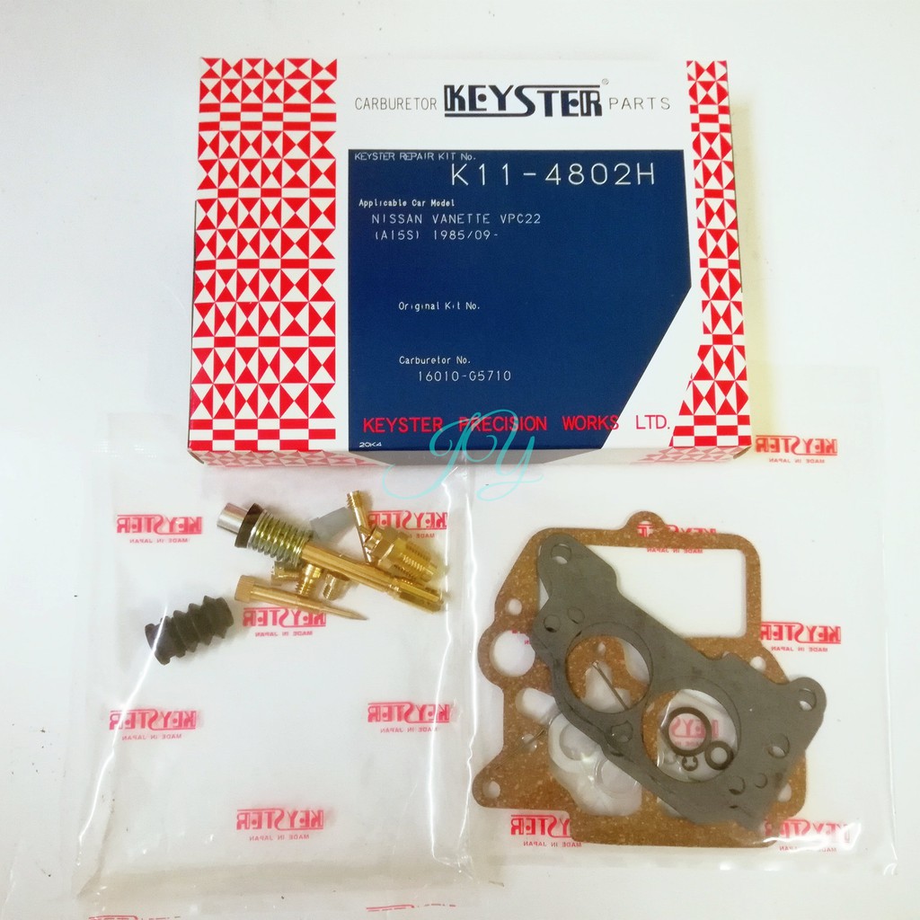 Keyster Carburetor Kit (Made in Japan) Proton Saga 12V Iswara Wira Kancil 660 C120 C22 B11 130Y