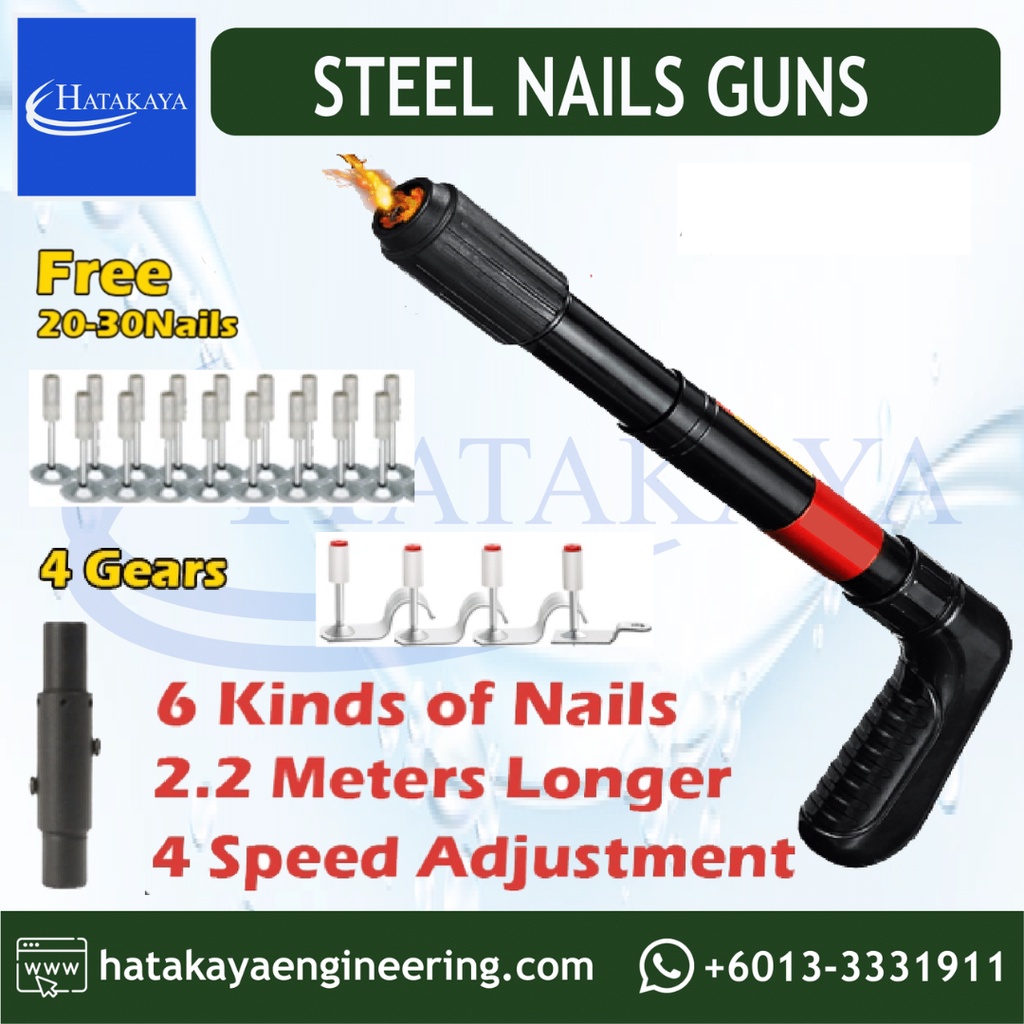 HTKY Rivet Gun Tufting Gun Manual Steel Nails Gun Concrete Rivet Tool ...