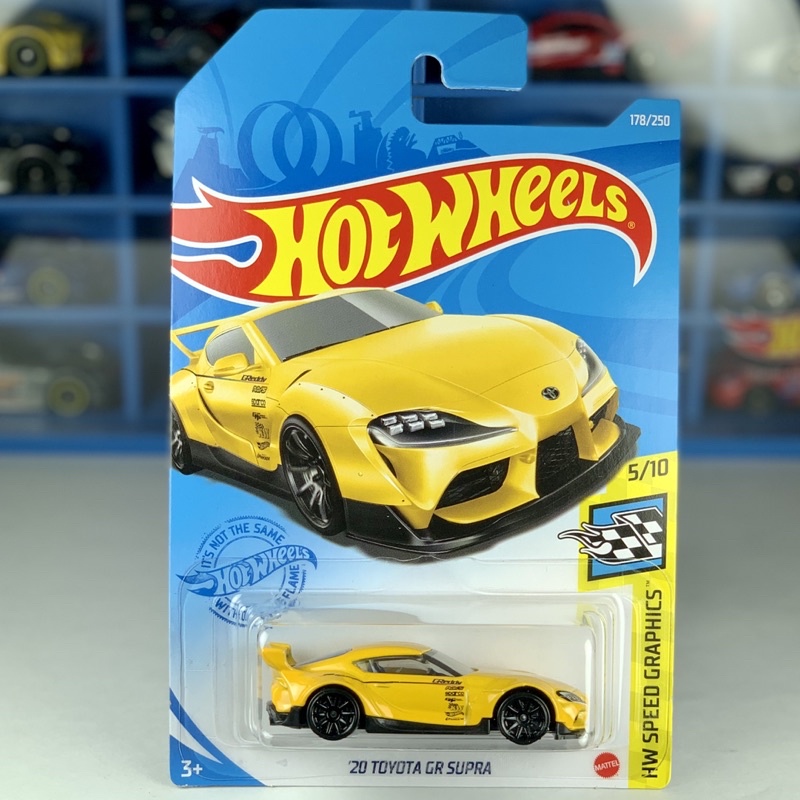 Hot Wheels 20 Toyota Gr Supra Hw Speed Graphics 5 10 2021 Shopee