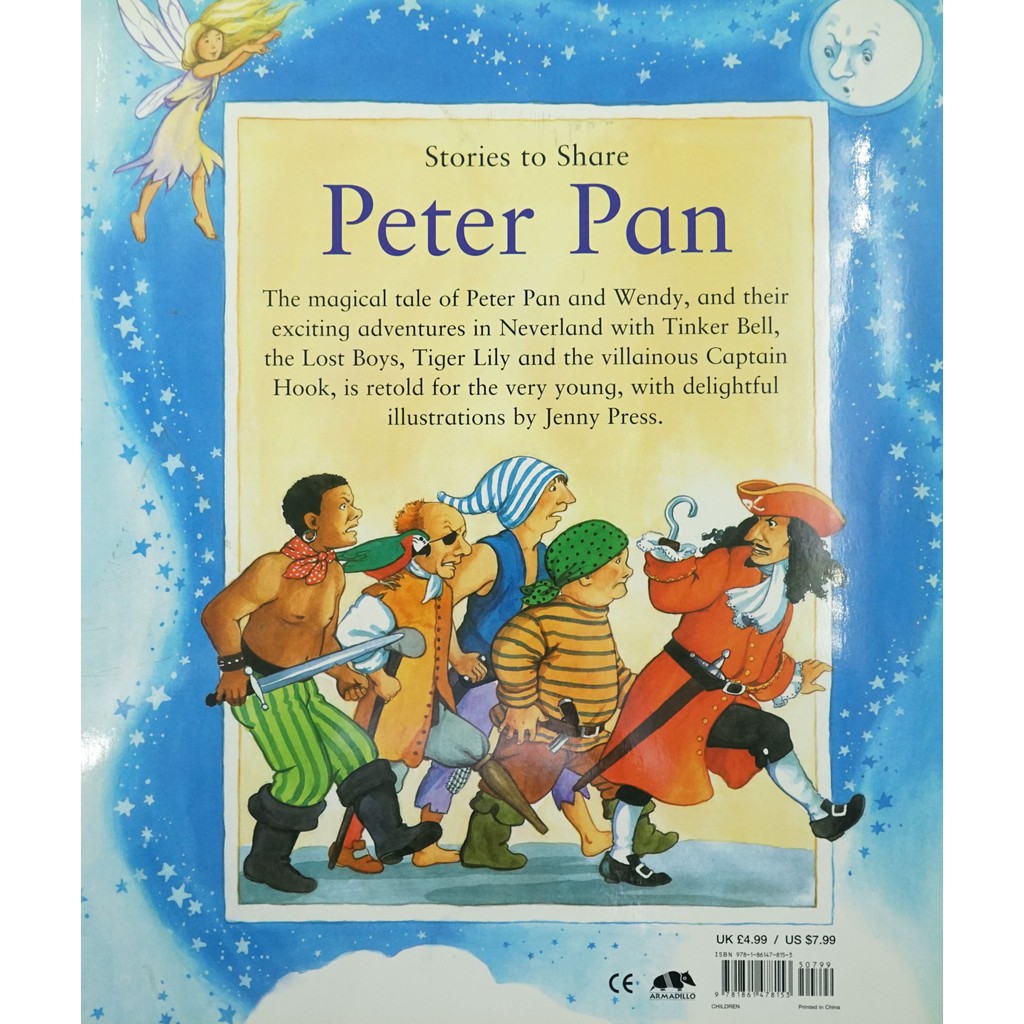 Bbw Stories To Share Peter Pan Isbn Shopee Malaysia